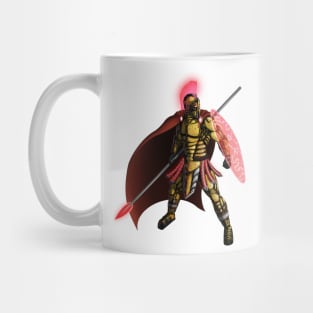 Futuristic Cyber Spartan Mug